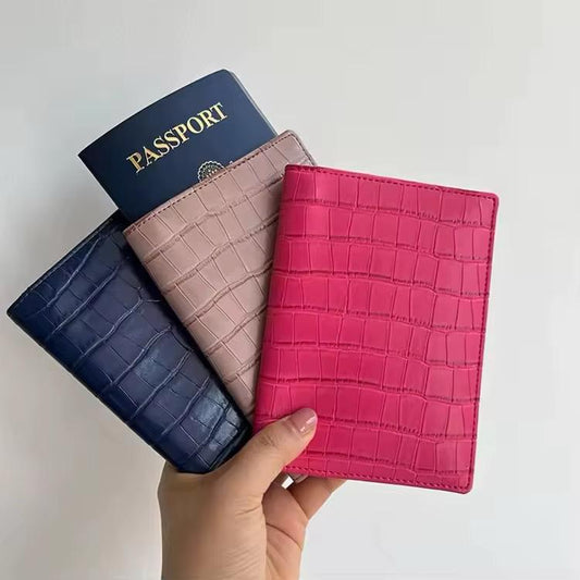 Croc Print Passport Covers