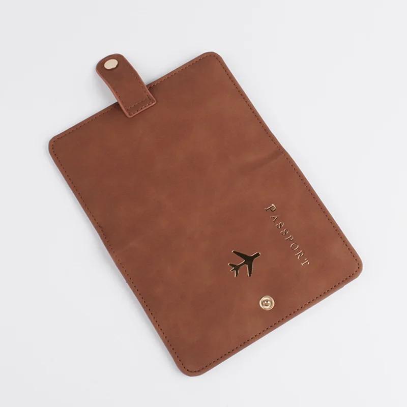 Suede Passport Cover
