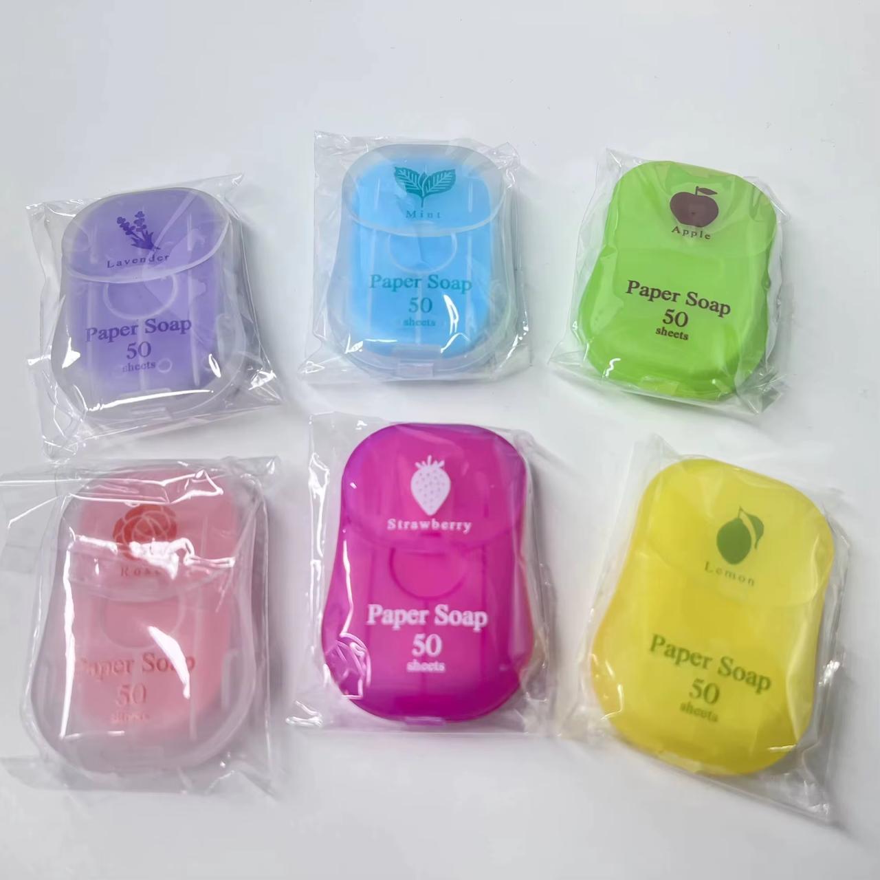 Travel Paper Soap Sheets