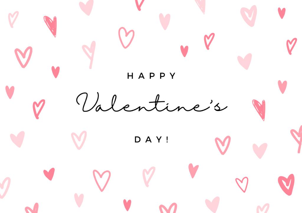 'Happy Valentine's Day' Card