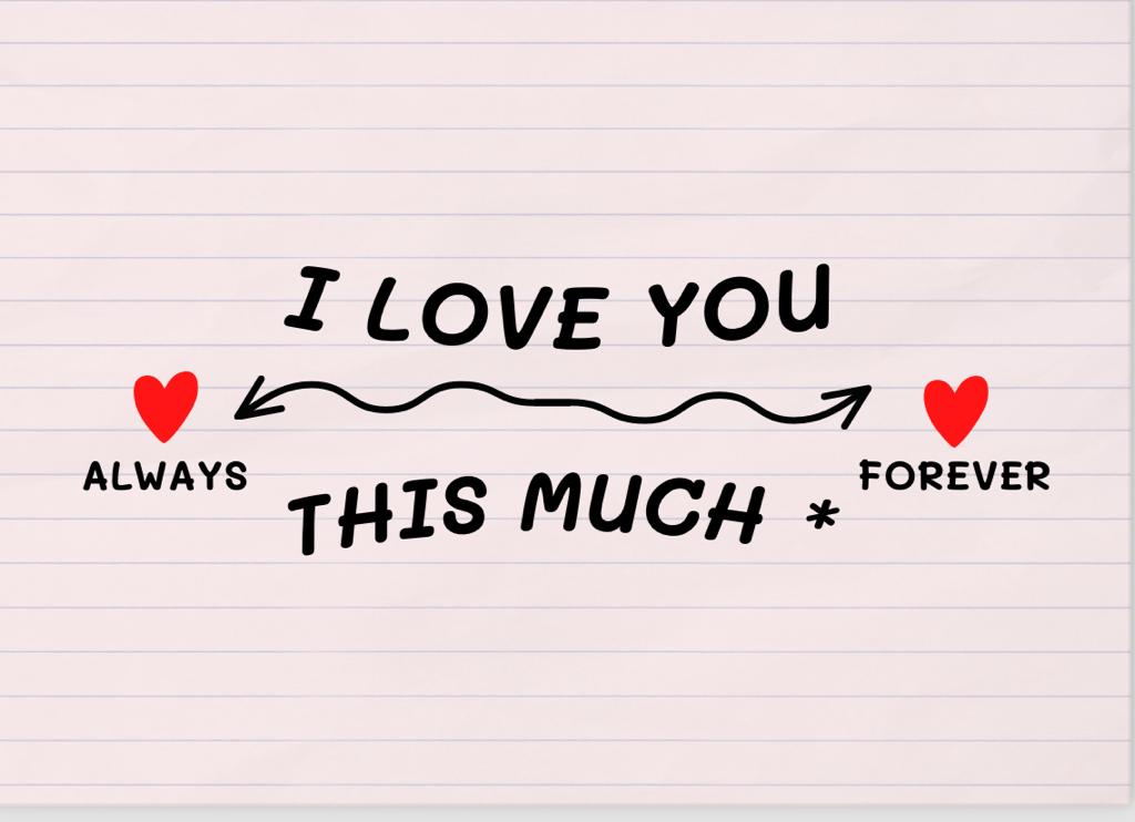 'I Love You' Card