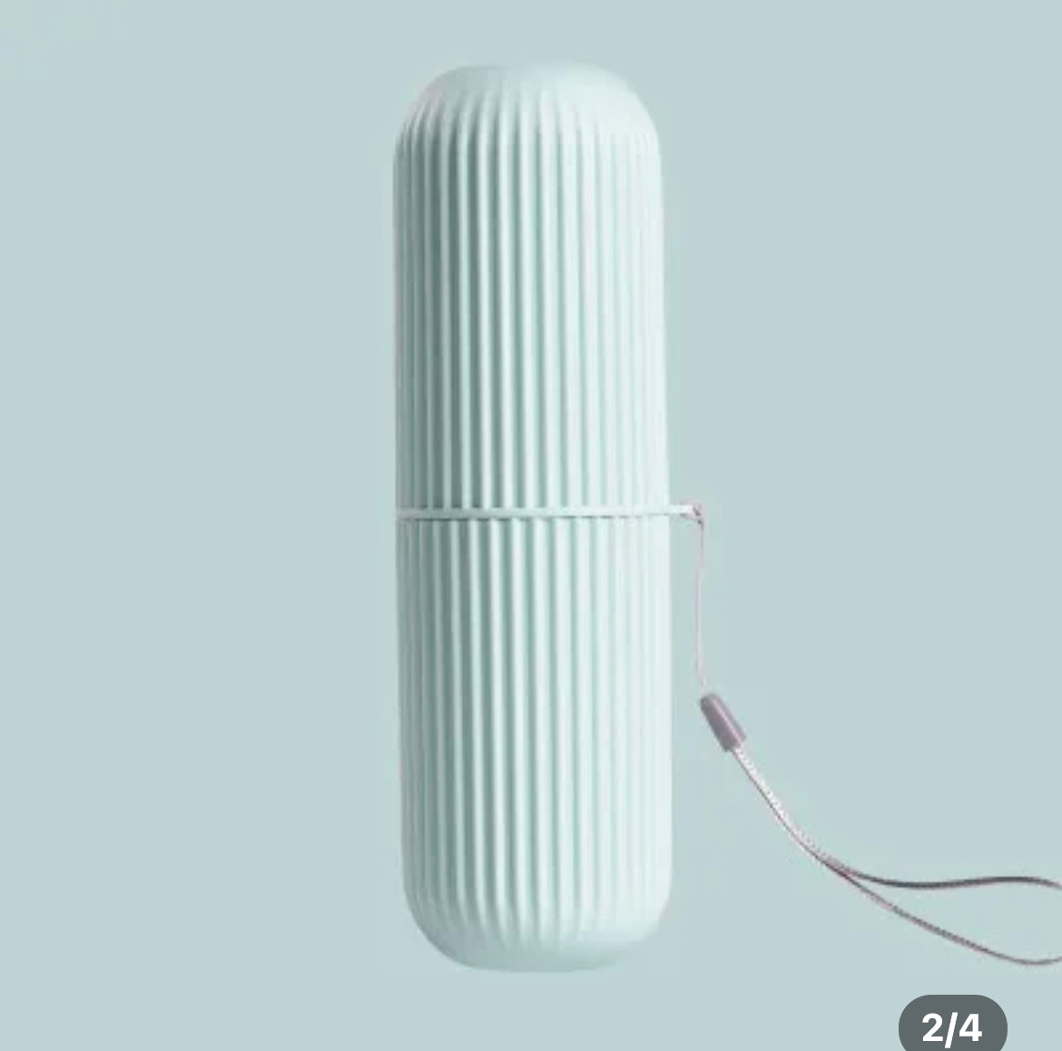 Toothbrush + Paste Storage Case