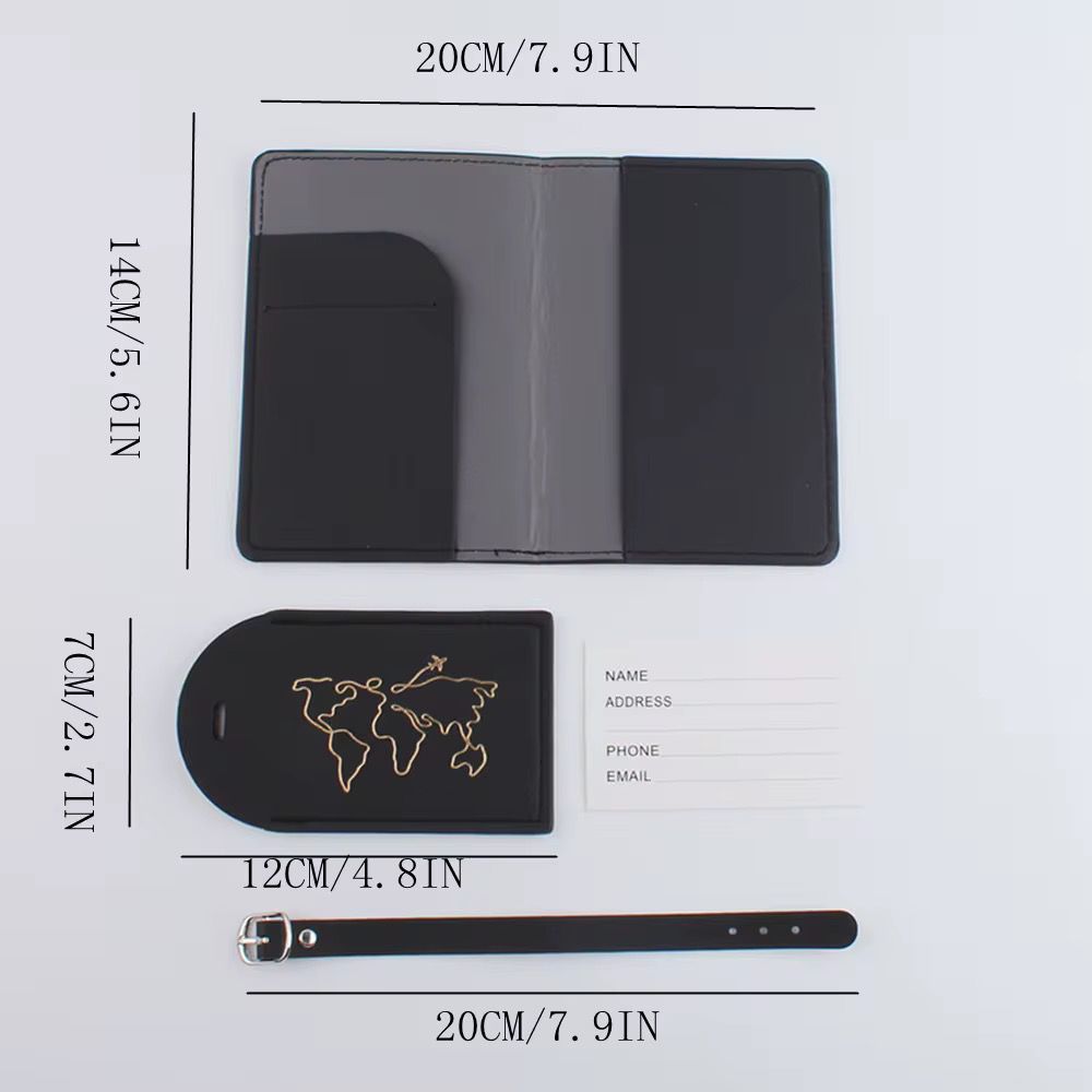 Passport Cover + Luggage Tag Set