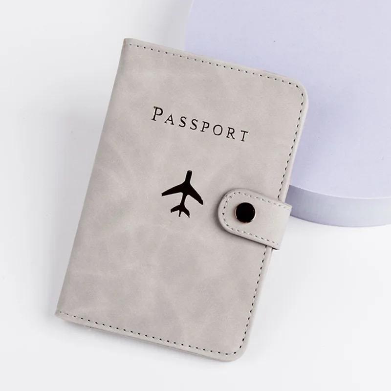 Suede Passport Cover