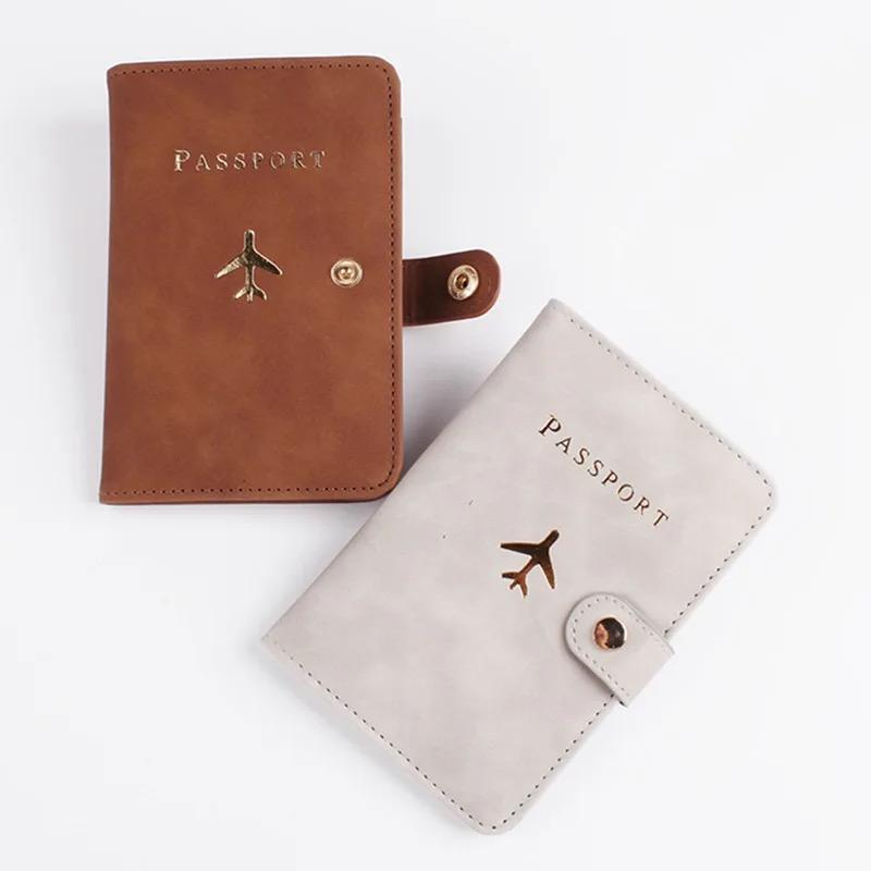 Suede Passport Cover