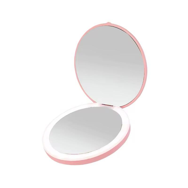 Rechargeable LED Travel Makeup Mirror