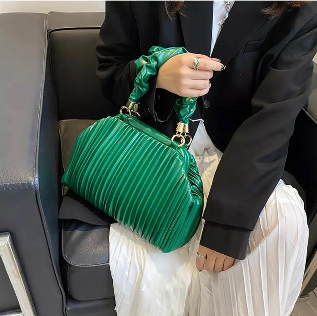Ruched Shoulder Bag