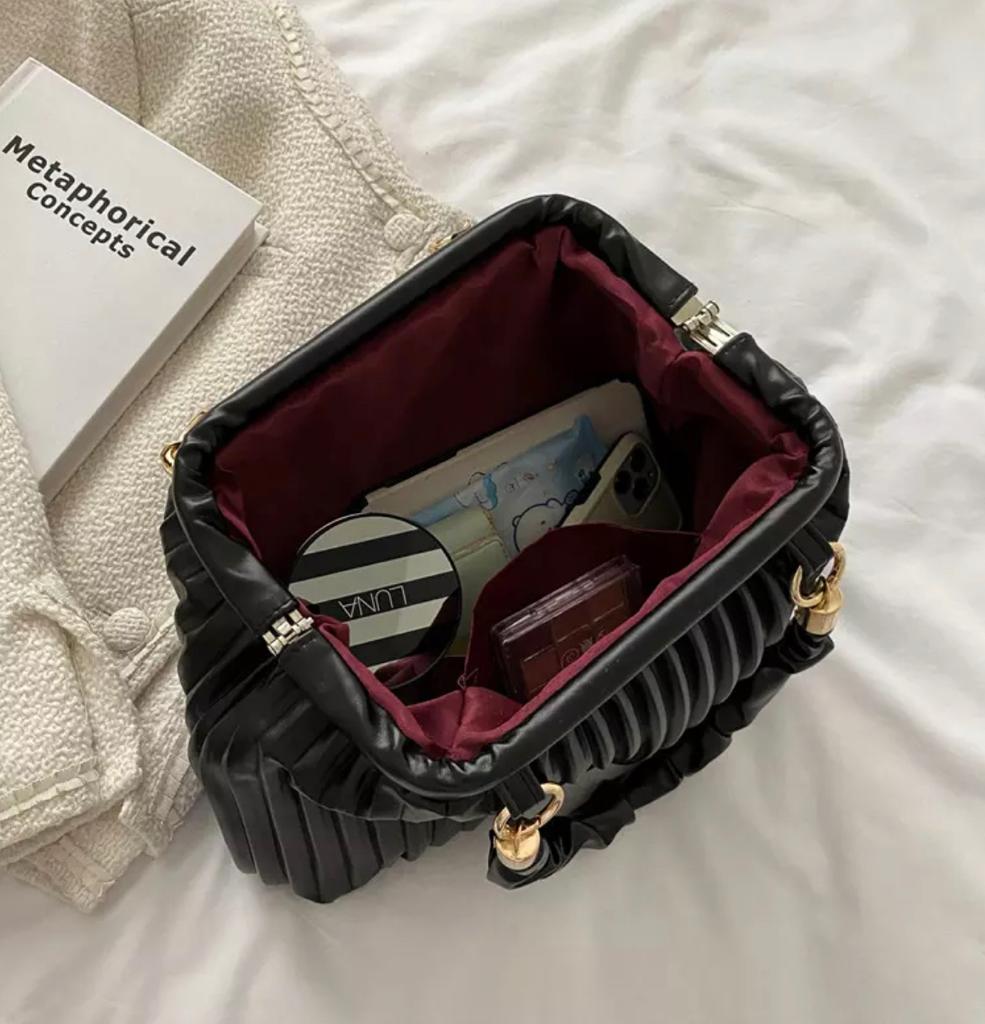 Ruched Shoulder Bag
