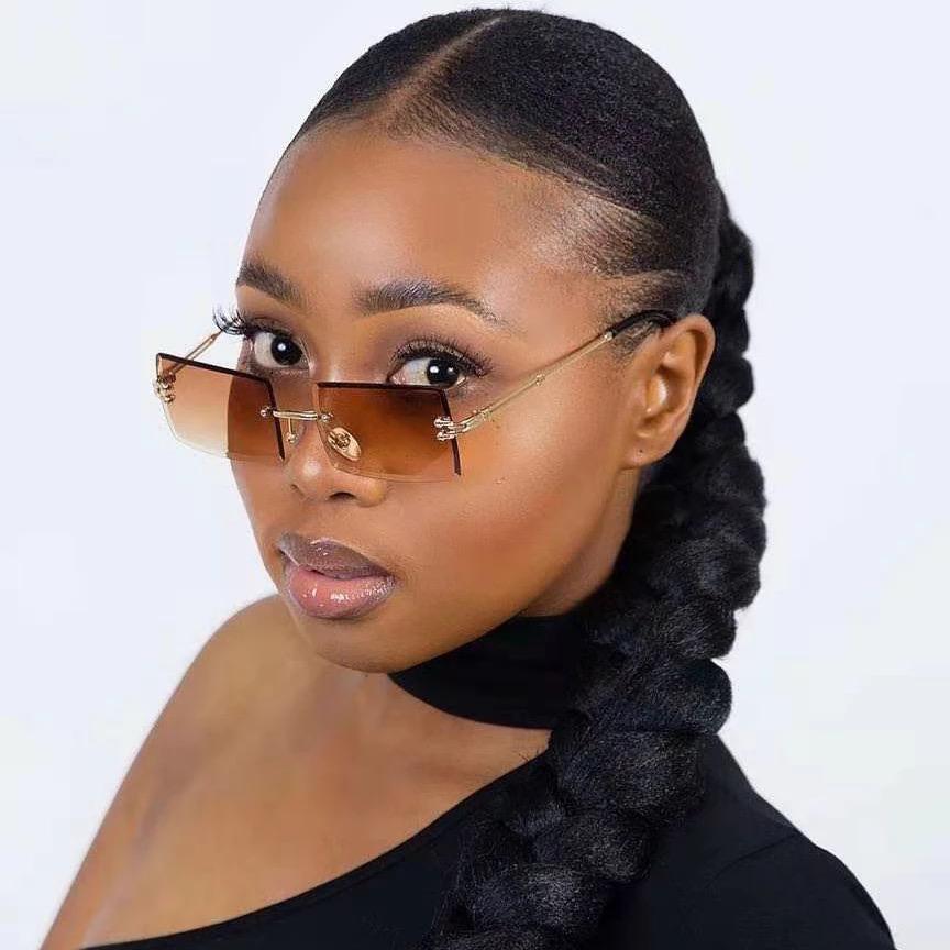 Rimless Sunglasses