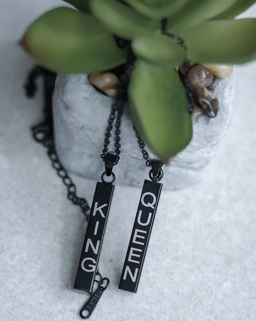 'KING & QUEEN' Necklace