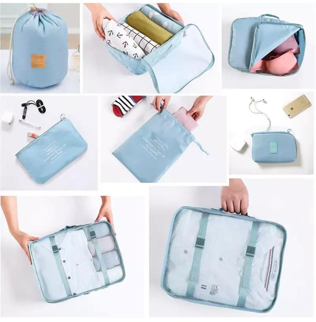 8PC Compression Packing Cubes