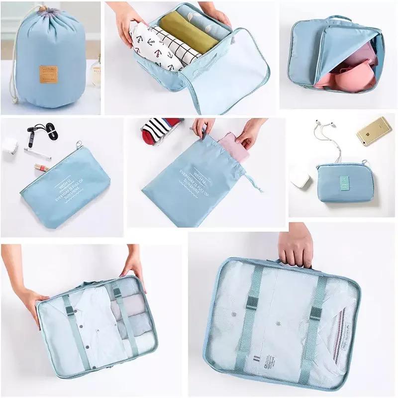 8PC Compression Packing Cubes