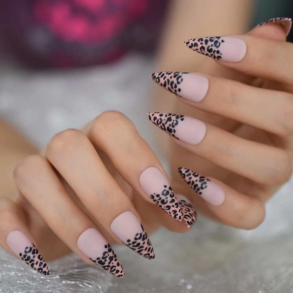 'Ombre Leopard' Press On Nails