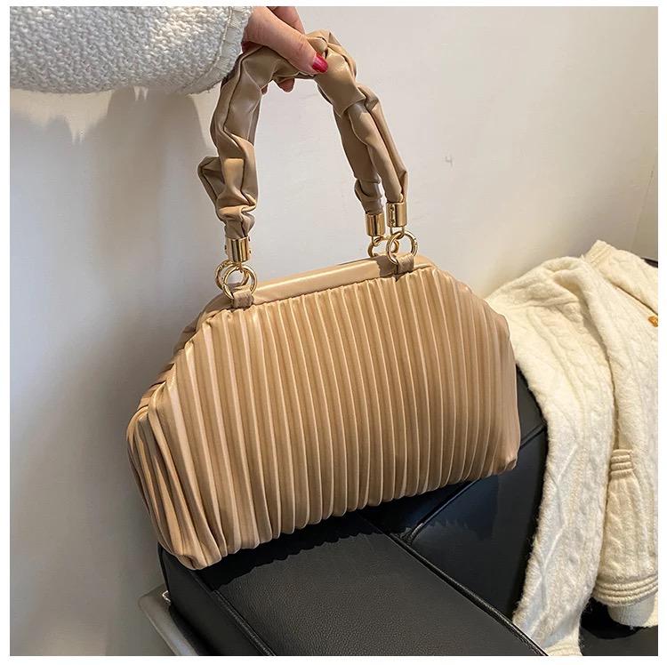 Ruched Shoulder Bag