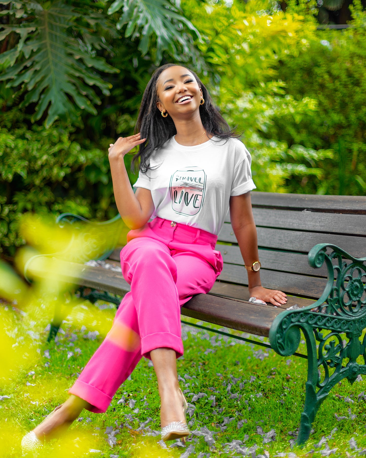 'To Travel Is To Live' Tee