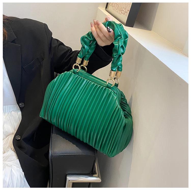 Ruched Shoulder Bag