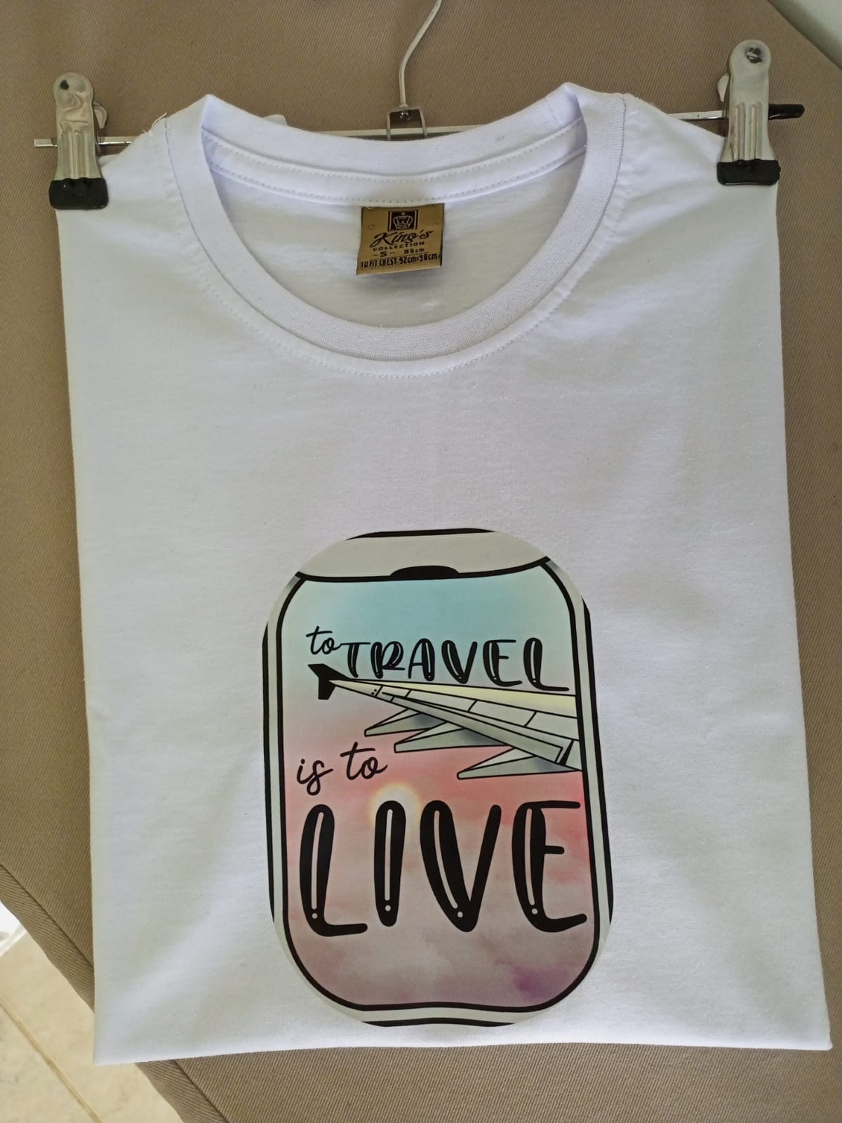 'To Travel Is To Live' Tee