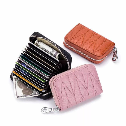 Leather Mini Card Wallet