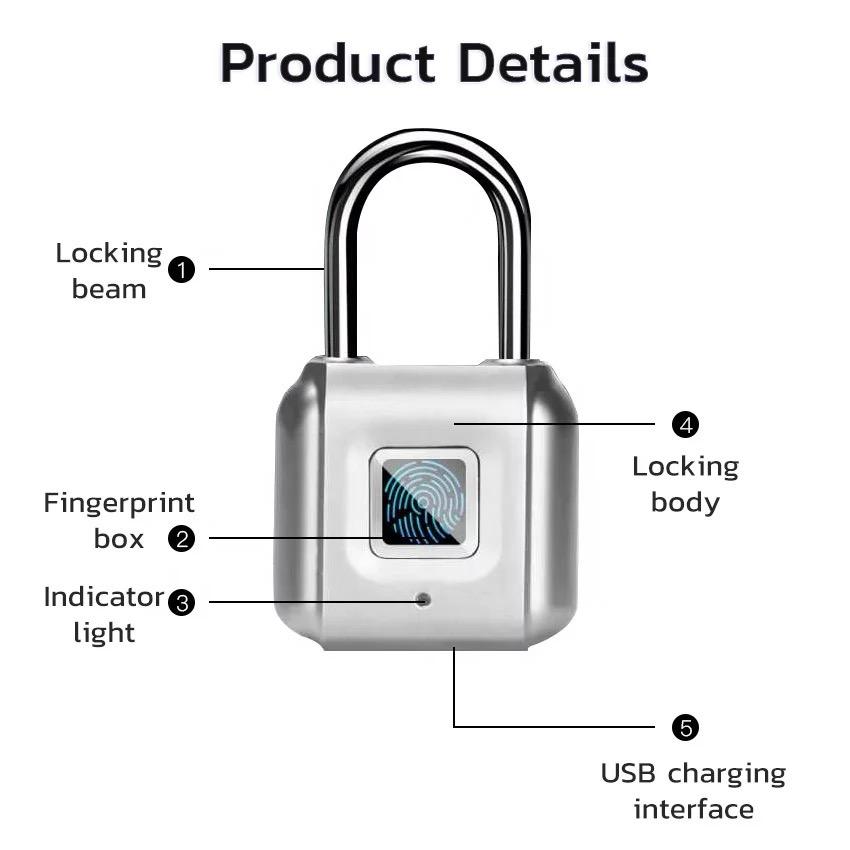 Fingerprint Padlock