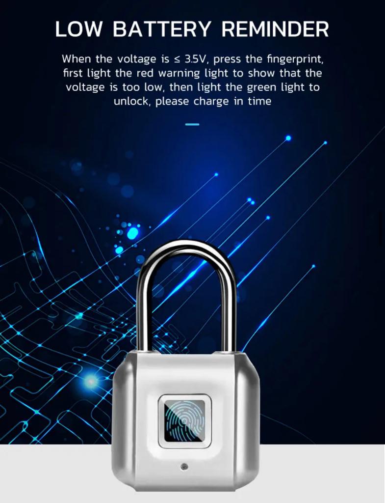 Fingerprint Padlock
