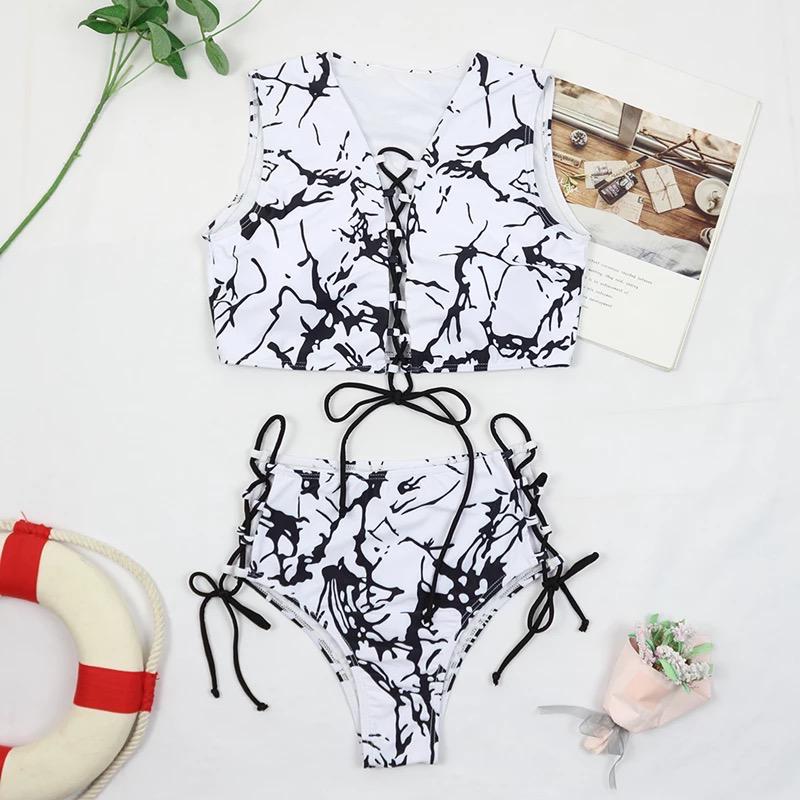 'Shela' Marble Bikini