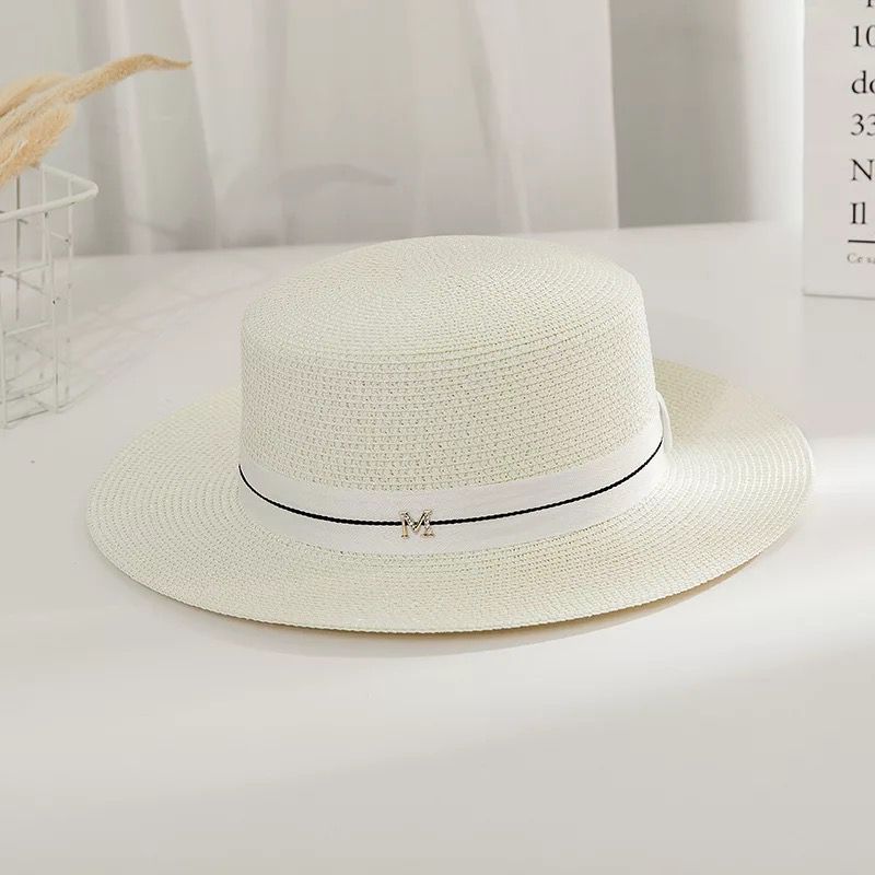 Straw Boater Hat