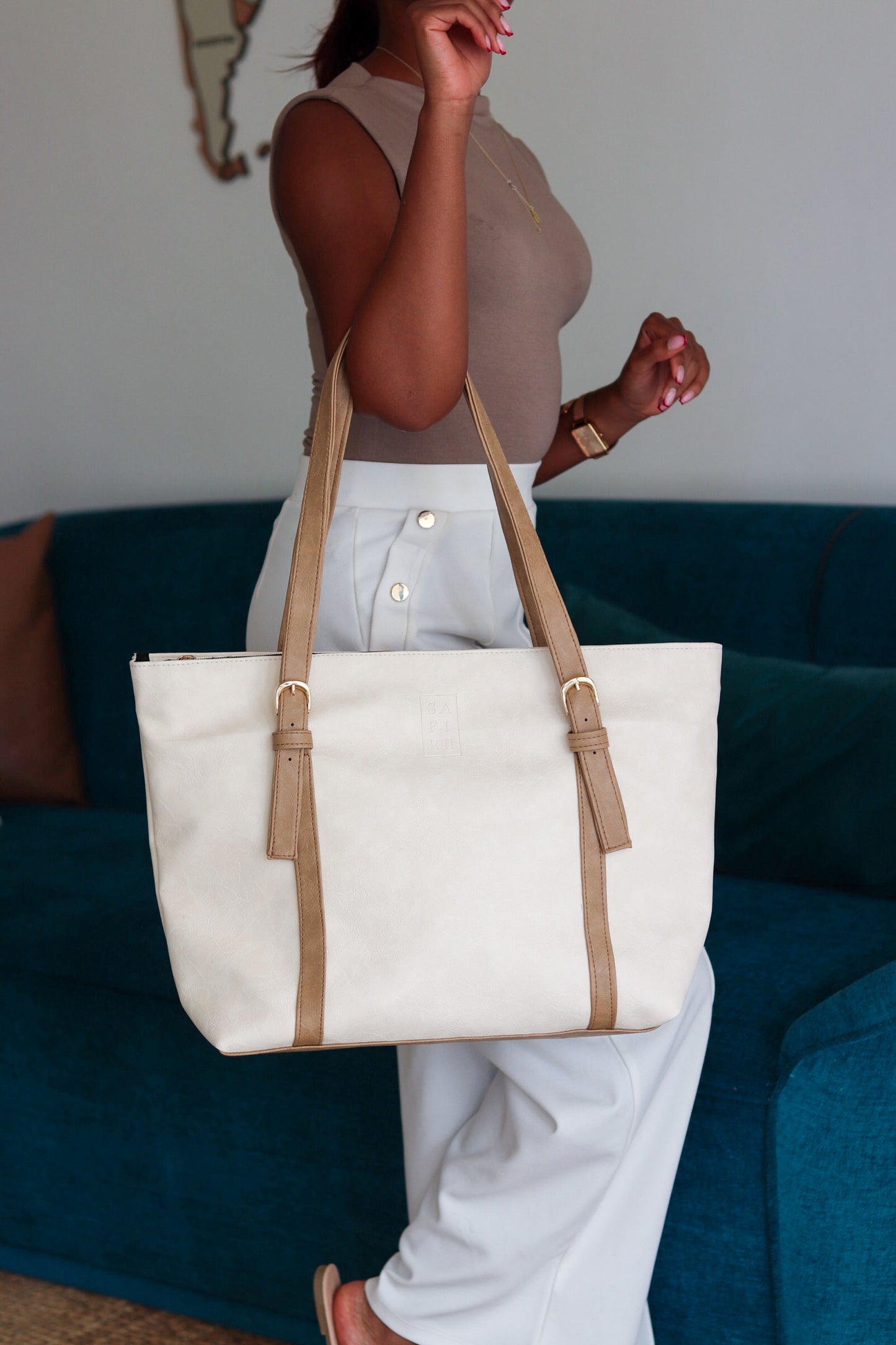 Upesi Tote- Pearl