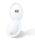 Rechargeable LED Travel Makeup Mirror