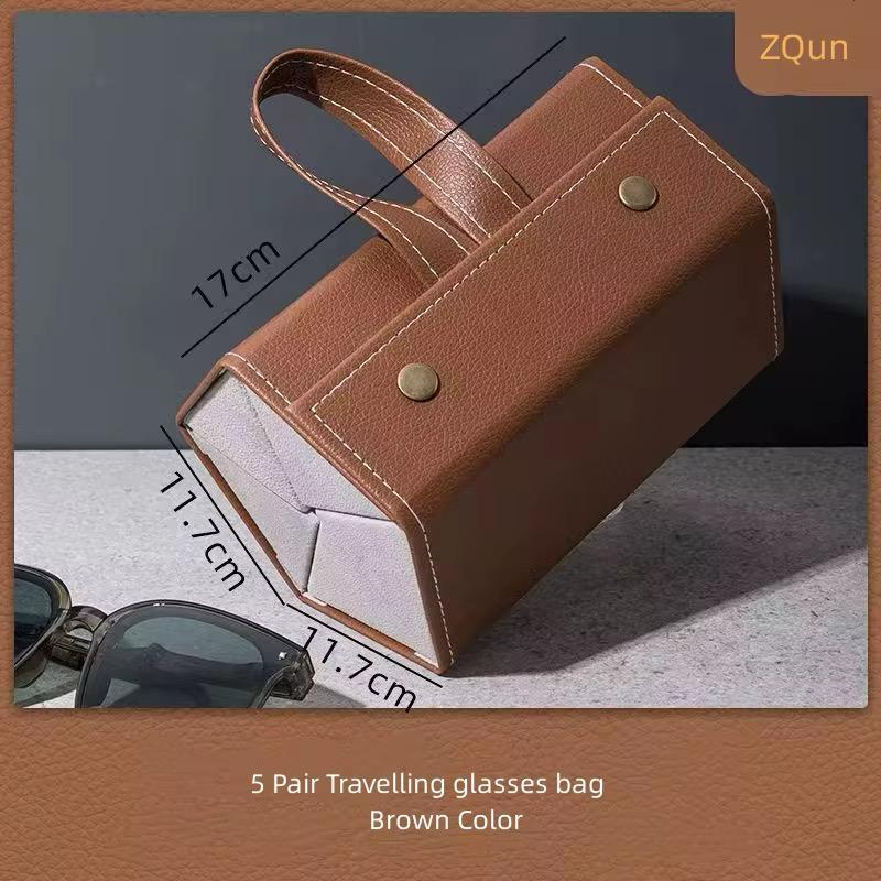 6 Slot Foldable Sunglasses Case