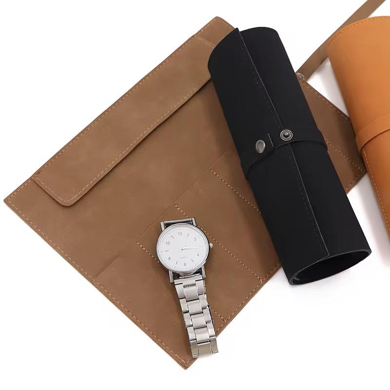 Watch Roll Case — Travel Watch Organizer