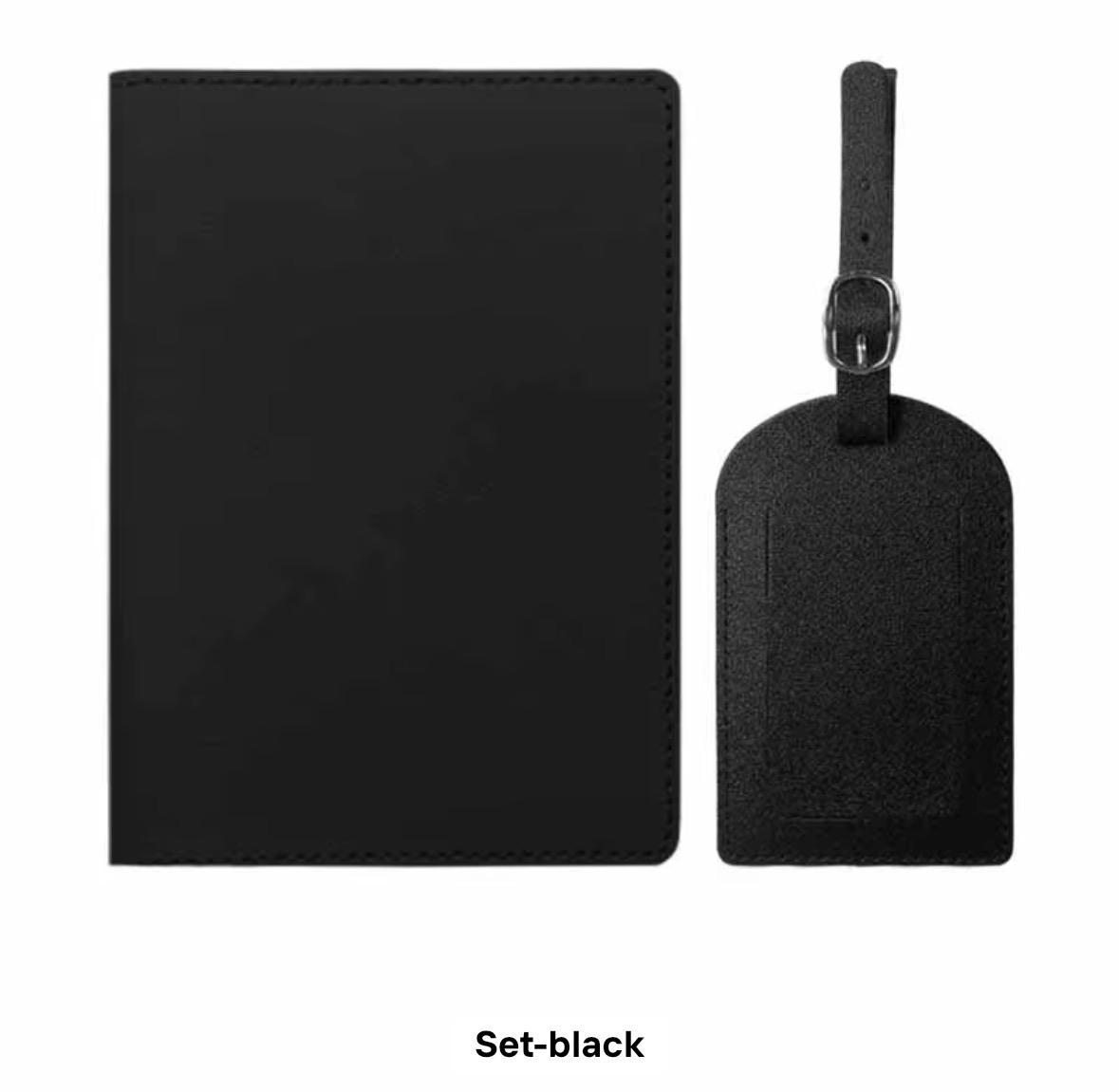 Passport Holder & Luggage Tag Set