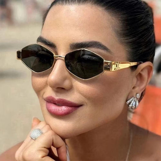 Hexagon Lens Sunglasses