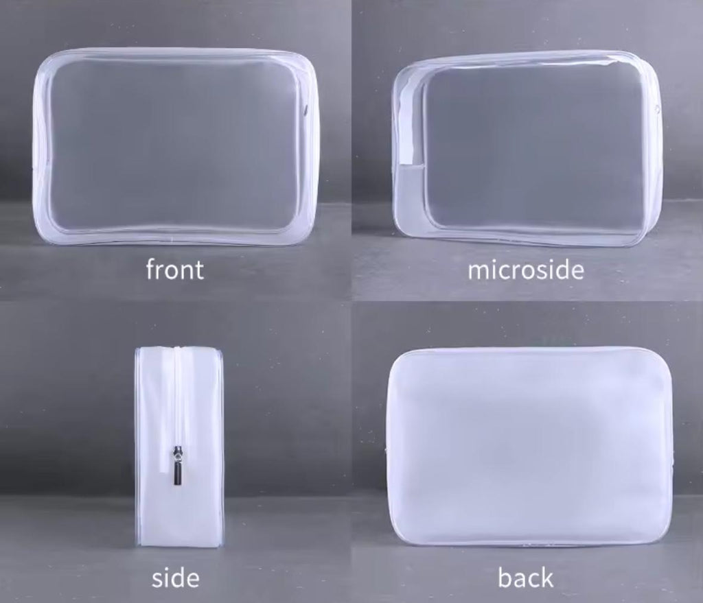 Frosted Toiletry Pouch / bag