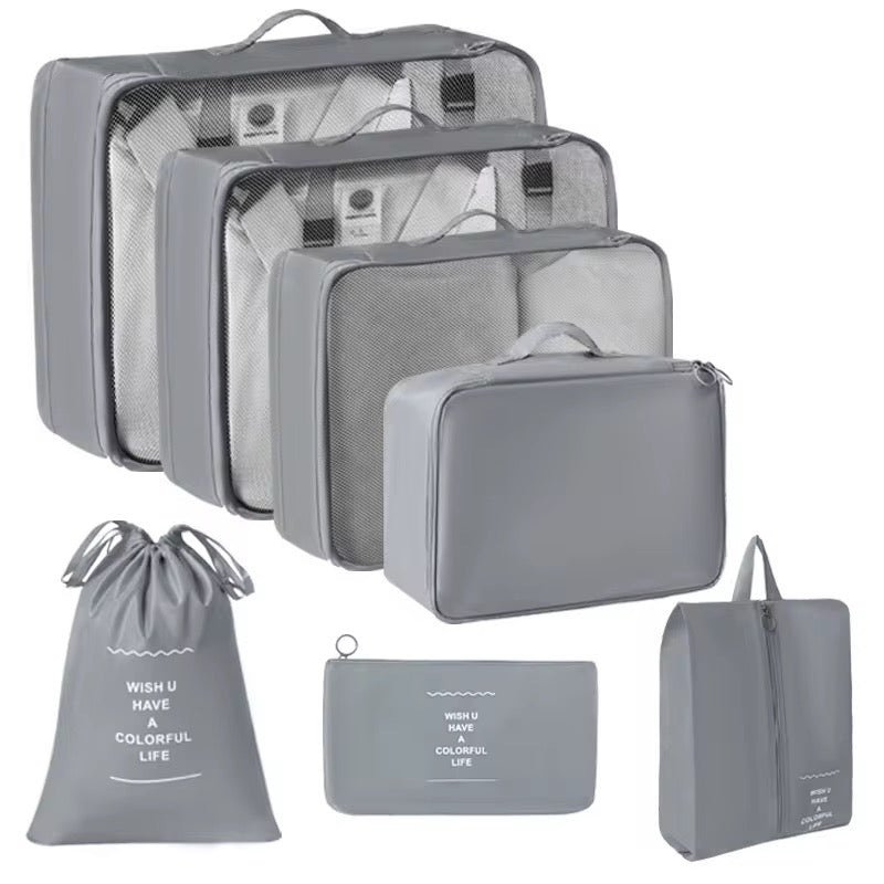 7 PC Compression Packing Cubes