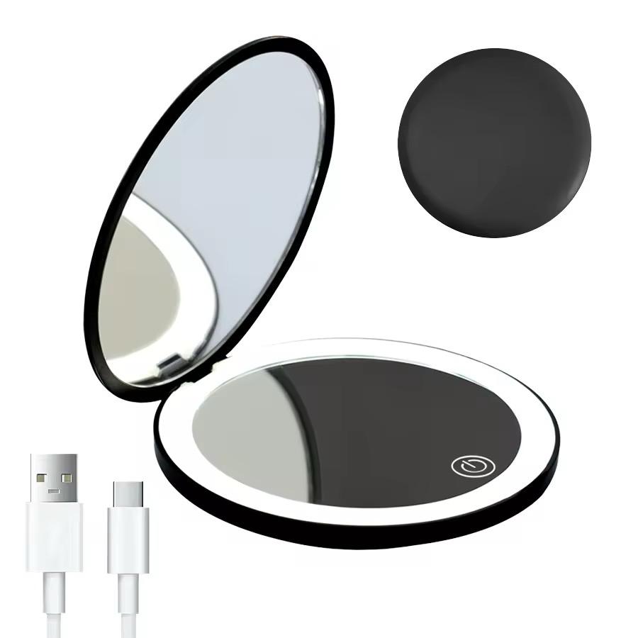 Rechargeable LED Travel Makeup Mirror