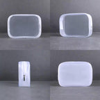 Frosted Toiletry Pouch / bag