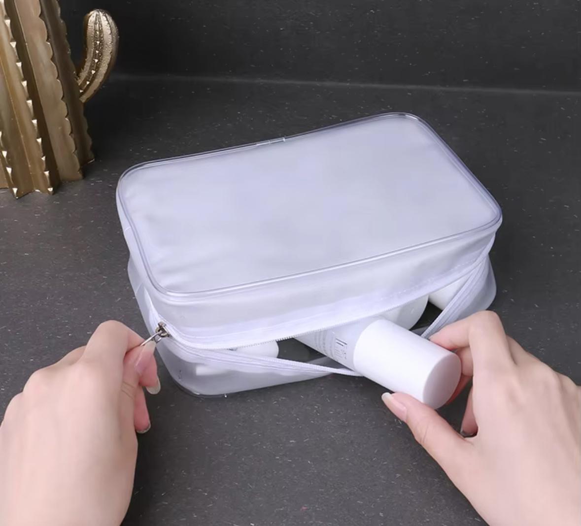 Frosted PVC Toiletry bag