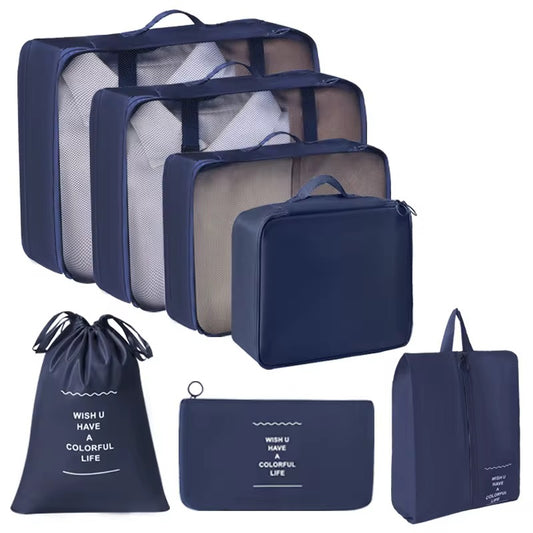 7 PC Compression Packing Cubes