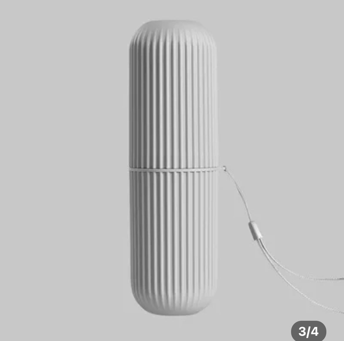 Toothbrush + Paste Storage Case