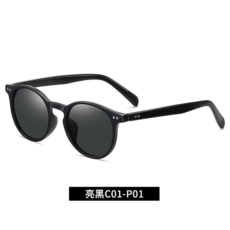 Retro polarized sunglasses