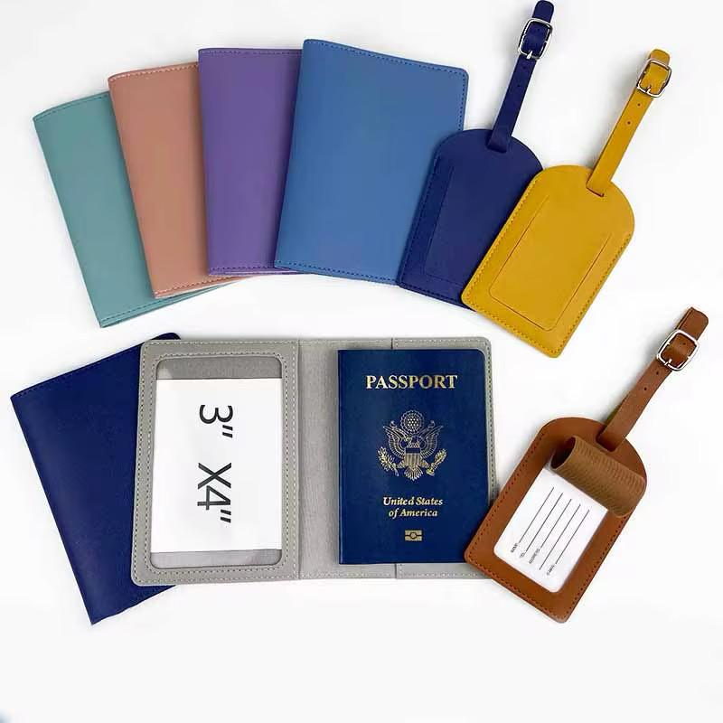 Passport Holder & Luggage Tag Set