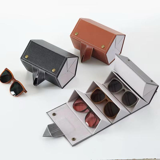 6 Slot Foldable Sunglasses Case