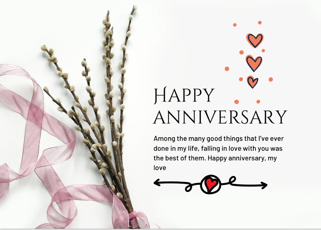 'Happy Anniversary' Card