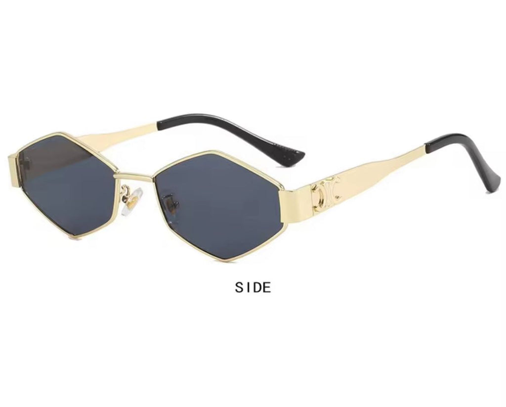 Hexagon Lens Sunglasses