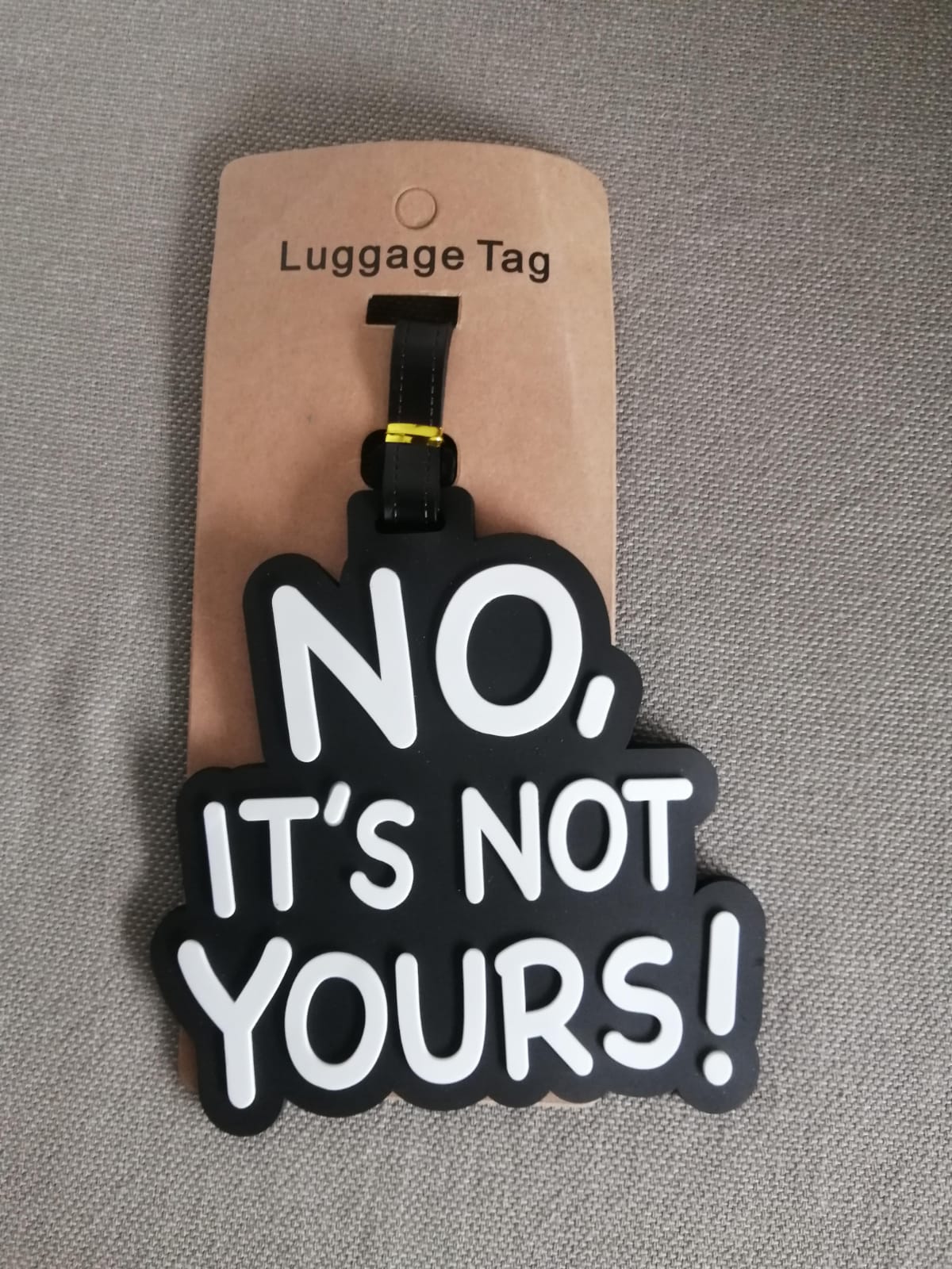 Silicone Luggage Tag
