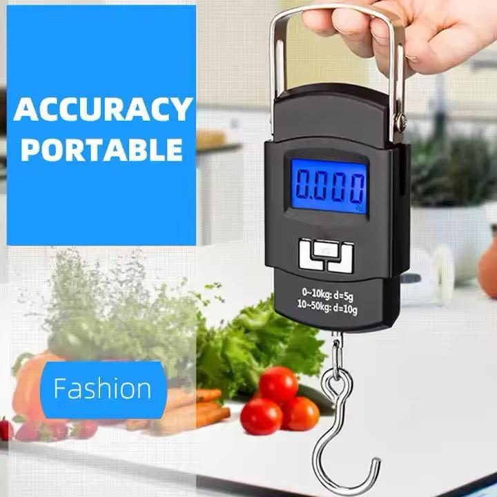 Portable Digital Luggage Scale – 50kg Capacity