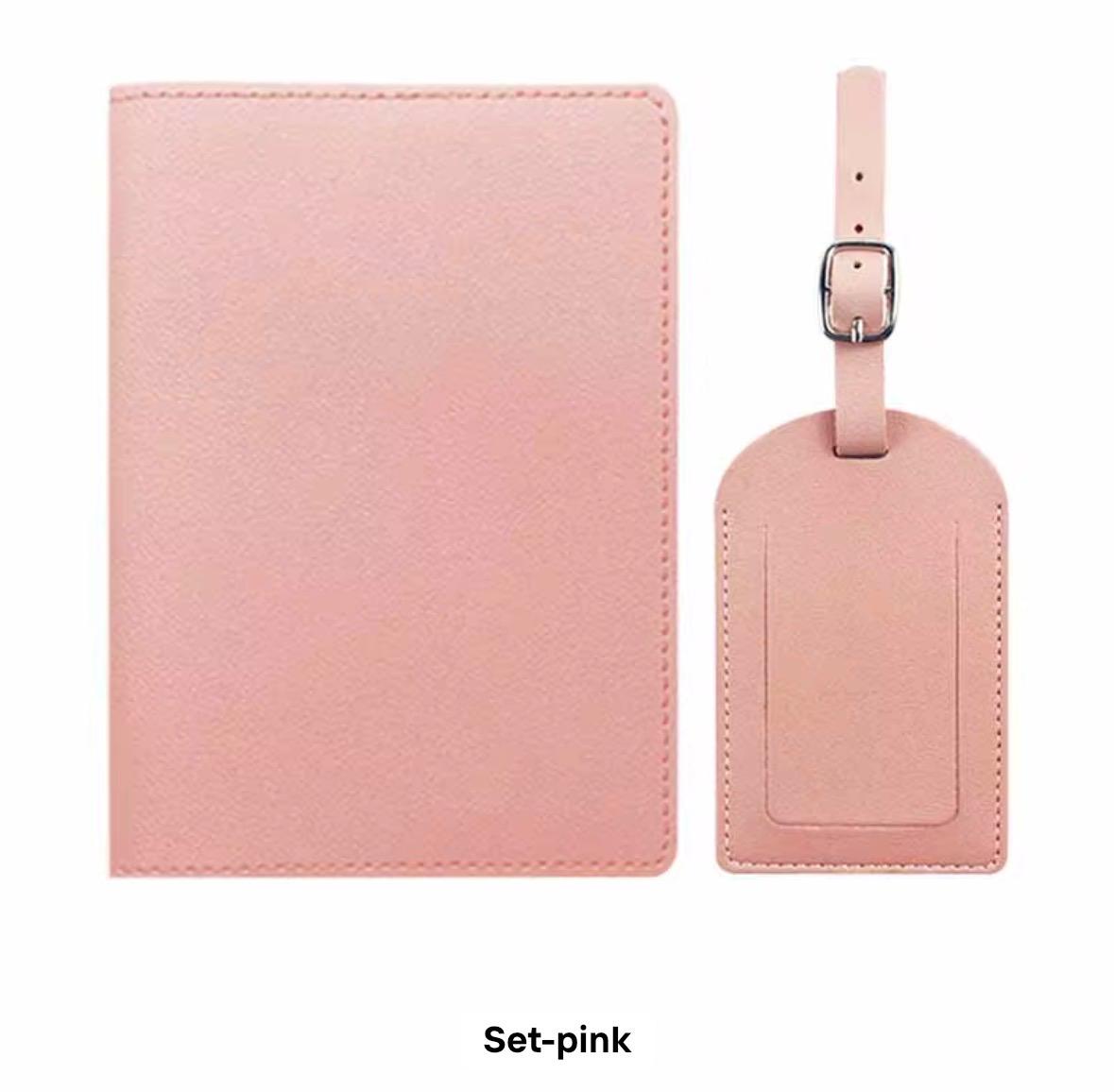 Passport Holder & Luggage Tag Set