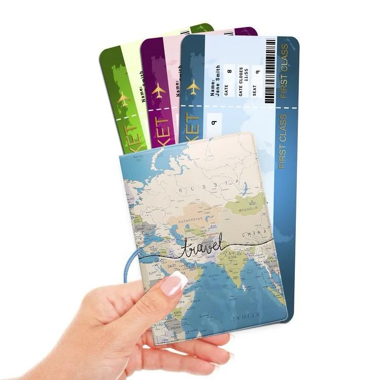 Map Stereo Passport Cover