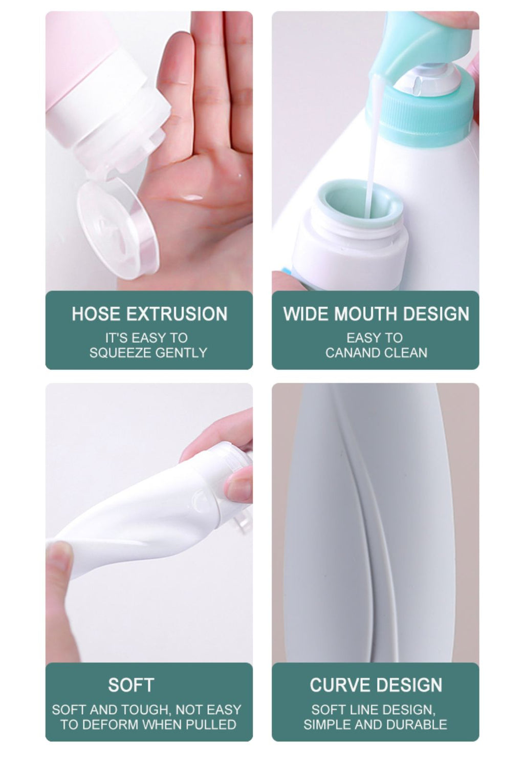 Silicone Travel Bottle