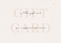 SAFIRII Gift  Card